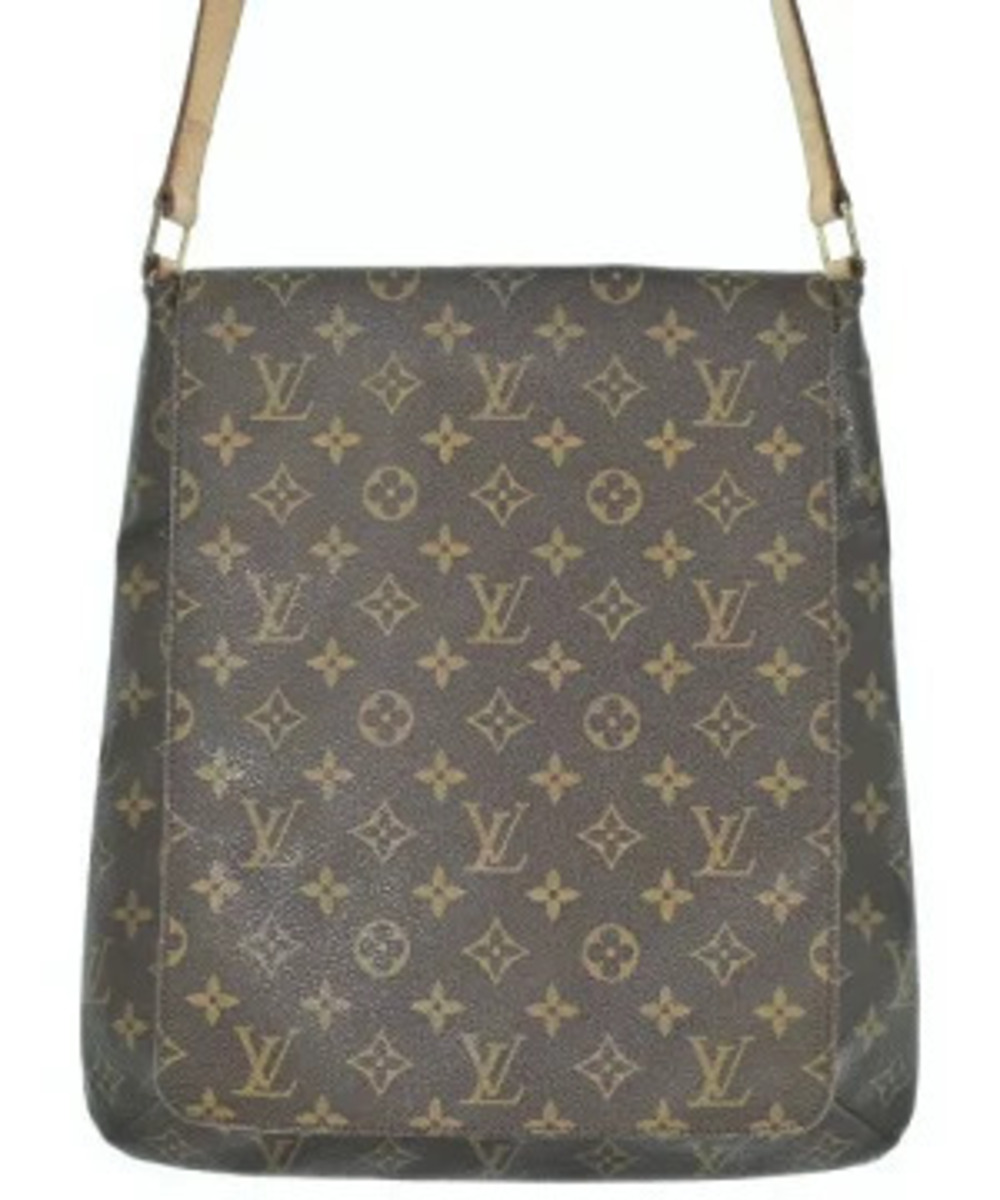 Louis Vuitton Shoulder Bag Brown All over
